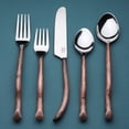 thumbnail image 2 of Twig Design Copper Antique 20 Pc. Flatware Set (SERVES 4 PERSON), 2 of 5