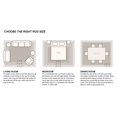 thumbnail image 3 of Nourison Noursion Essentials Solid Contemporary Black 6' x 9' Area Rug, (6' x 9'), 3 of 5
