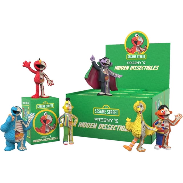 Mighty Jaxx: Freeny's Hidden Dissectibles - Sesame Street Mystery Box