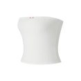 thumbnail image 4 of Fortune Women Tube Top, Strapless Backless Slim Crop Tops Off Shoulder Tanks Top, 4 of 9