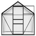 thumbnail image 3 of vidaXL Serre Anthracite Aluminium 2,47 M2, 3 of 5