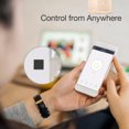 thumbnail image 3 of Wi-Fi Smart Switch Light Switch Push Button Voice Control, Remote Control, Touch Control Compatible with Alexa Google Assistant Schedule, Timer, Countdown Needs Neutral Wire No Hub Required, 3 of 8