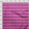 thumbnail image 2 of oneOone Viscose Chiffon Fabric Chevron & Swirl Ikat Print Fabric BTY 42 Inch Wide, 2 of 4