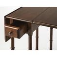 thumbnail image 3 of Butler Specialty Table d'Appoint Transitionnel à Abattants, Couleur Terre d'Ombre, 3 of 5