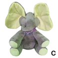 thumbnail image 1 of Hide And Seek Elephant Covering Eyes Elephant Hide And Seek Rabbit Soothing Doll Electric Plush Toy, 1 of 1