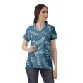thumbnail image 1 of Moomaya Chemise Tunique Style Enveloppant pour Femmes en Coton Décontracté Col Classique Boutonné, 1 of 6