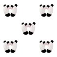 thumbnail image 2 of relayinert Portable U-Shaped Pillows Compact Comfort For Adventures Thoughtful Gift panda 26*30cm 5Set, 2 of 6