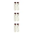 thumbnail image 4 of Ruiboury Polyester Breathable And Fashionable Socks For All Occasions Wide Application Christmas Fluffy Socks Colorful snowman 3Set, 4 of 6