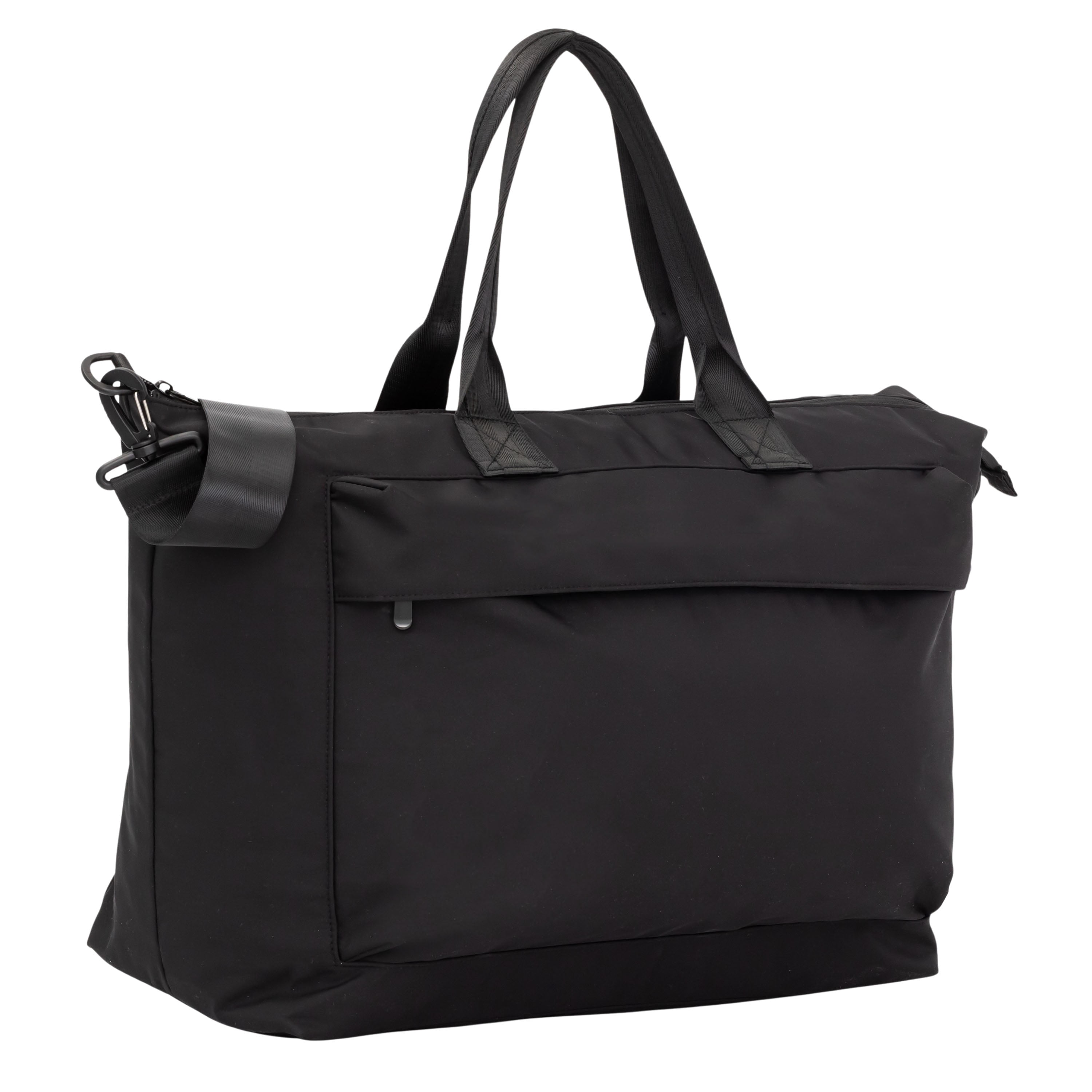Jetstream Sac Week-End 20 po, Sac de Voyage avec Pochette pour Ordinateur Portable, Noir
