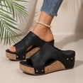 thumbnail image 4 of Gspmoly Sandales à Enfiler pour Femmes, Pantoufles Décontractées Mode pour Femmes à Bout Rond, Chaussures de Plage Confortables Décontractées, Pantoufles Femmes Noir 39, 4 of 9