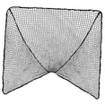 thumbnail image 3 of Lipstore Lacrosse Goal Net Hockey Goal Replacement Nets Versatile Sports Training Net Black 4mm, 3 of 8