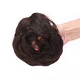 thumbnail image 2 of Mode Désordonné Extensions de Pain de Cheveux Scrunchies Cheveux Morceaux Donut Updo Queue de Cheval pour les Femmes, 2 of 6