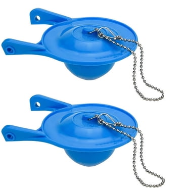 Gerber Flapper de Toilette de Remplacement, Lot de 2 3 Pouces pour Gerber 99-788 avec 2 Chaînes de Poignée de Toilette Ullnosoo en Caoutchouc, Économiseur d'Eau, Facile à Installer