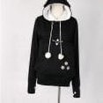thumbnail image 4 of Cat lovers hoodies (grey, 4XL), 4 of 10