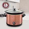 thumbnail image 2 of OVENTE 4-Quart Electric Slow Cooker with 3 Temperature Setting, Removable Ceramic Pot, Dishwasher Safe Glass Lid, Stainless Steel Body, Ideal for Ent, 2 of 7