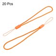 thumbnail image 3 of Unique Bargains 18cm Portable Item Nylon Cord Lanyards Hand Wrist Strap String Orange 20 Pack, 3 of 6