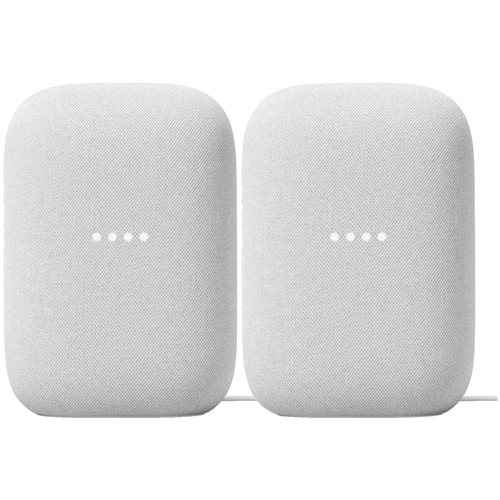 2 Pack Google Nest Audio Smart Speaker - Chalk - Walmart.ca