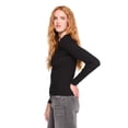 thumbnail image 4 of George Women's Long-Sleeve Rib T-Shirt, 4 of 6