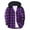 Purple#plaid hooded jacket men, variant on aohooy Buffalo Plaid Flannel Mens Shirts Fall Jackets Long Sleeve Button Down Hoodie Lightweight Casual Shirts Coat Outerwear Orange,XXL