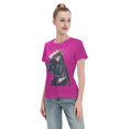 thumbnail image 4 of T-Shirt Basique à Manches Courtes pour Femmes Demon Slayer : Shitou Wuichiro, 4 of 6