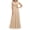 beige, variant on JUNWELL Mother of the Bride Dresses for Wedding V Neck Sleeveless Lace Chiffon Formal Dresses Solid Color Elegant Evening Party Maxi Dresses Prom Dresses Wedding Guest Dresses for Women