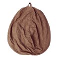 thumbnail image 4 of Faithtur Solid Color Lazy Sofa Cover, No Filler Bean Bag Covers with Handle, 4 of 9