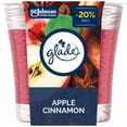thumbnail image 1 of Glade Jar Scented Candle Air Freshener, Apple Cinnamon, Infused with Essential Oils, 1 of 1
