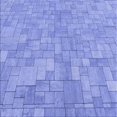 thumbnail image 1 of Ahgly Company Machine Washable Indoor Square Transitional Day Sky Blue Area Rugs, 4' Square, 1 of 7