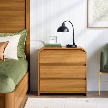 Better Homes & Gardens Juliet 3-Drawer Nightstand with USB
