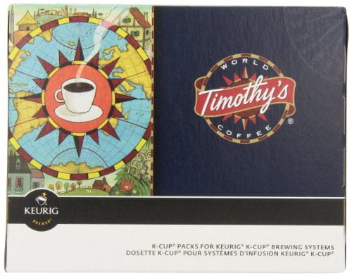 Timothy`s World Coffee French Vanilla K-Cup Portion Pack for Keurig Brewers 96-Count