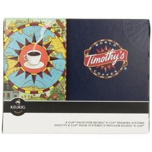 Timothy's World Coffee Paquet de portions Vanilla K-Cup français pour Brewers Keurig 96-Count