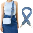thumbnail image 3 of Baohd Sangle de Sac à Main Extensible et Résistante à l'Usure pour Sac à Bandoulière Sans Fil en Vrac Bleu Clair, 3 of 6