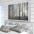 thumbnail image 1 of Designart Matin sombre dans le panorama de la forêt ART MURAL À CADRE FLOTTÉ, 1 of 3