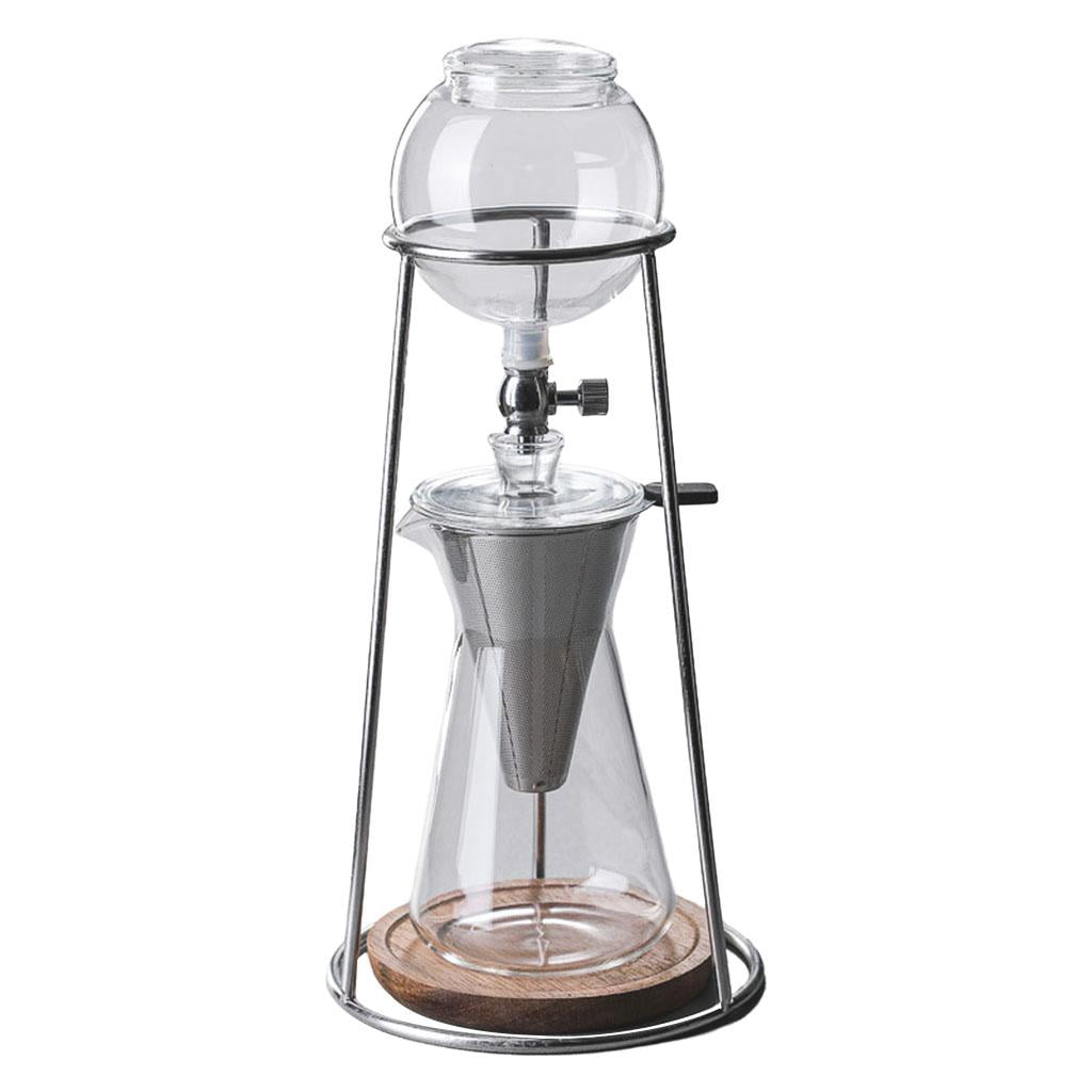 Rongfmy Iced Coffee Cold Brew Drip Cold Brew Coffee Maker Ice Coffee Maker Coffee Maker Drip Cold Brew Coffee 600ml Espresso Drip Maker