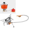 thumbnail image 4 of Mini Réchaud à Gaz, Mini Four de Camping Portable Stable Léger pour Cuisiner pour Pique-Nique Randonnée, randonnée, 4 of 8