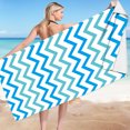 thumbnail image 3 of Lolmot Stripe Series Microfiber Towels Large Bath Towels Beach Towels, 3 of 8