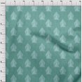 thumbnail image 3 of oneOone Silk Tabby Fabric Leaves & Tree Block Fabric Prints By Yard 42 Inch Wide, 3 of 4