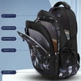 thumbnail image 4 of Sac à Dos Scolaire à Roulettes Sacs d'École avec Roues Sacs à Dos à Roulettes pour Garçons Enfants Sac Chariot Scolaire Imperméable, 4 of 5