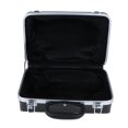 thumbnail image 1 of Milaget Black Plastic Pocket Trumpet Carrying Case Suitcase Lightweight with Handle, 1 of 9