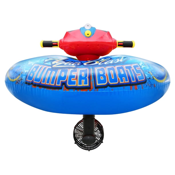 BANZAI Motorized Twin Pack Battery Powered Bumper Boat (2