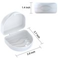 thumbnail image 2 of Orthodontic Mouthguard Case Dental Retainer Case-White, 2 of 5