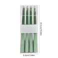 thumbnail image 3 of Electroplated Taper Candles for Dining Table Decor, Romantic Wedding Party Centerpiece, Long Dripless Candlesticks, Decorative Wax Candles for Home Decor, Anniversary Valentine's Day Dinner ting, 3 of 6