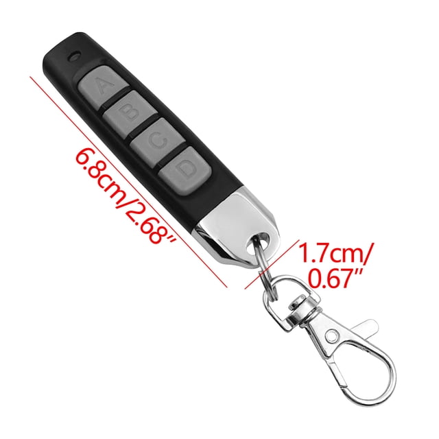 Pompotops 433 Copy Remote Control Pinky Copy Clone Key Garage Door Key 4-in-1 Remote Control Duplicator Clearance