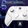 thumbnail image 2 of Manette de gaming modulaire sans fil Turtle Beach Victrix Pro BFG Reloaded pour Xbox Series X|S, Xbox One et PC Windows, Bluetooth, module Fightpad, sticks/gâchettes à effet Hall - Blanc, 2 of 16