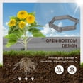 thumbnail image 4 of Outsunny Screwless Raised Garden Bed Hexagon Planter Box for Vegetables, 4 of 10