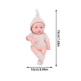 thumbnail image 2 of Poupée Bébé Reborn, Poupées Bébé Nouveau-Né Souples de 7,48 Pouces Poupées Bébé en Vinyle avec Ensemble de Vêtements Incluant une Sucette Poupée Réaliste Aspect Réel, Poupées Bébé Reborn, Poupées Bébé Nouveau-Né Réalistes, 2 of 7