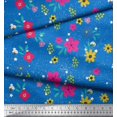 thumbnail image 3 of Soimoi Poly Georgette Fabric Artistic Flower Print Sewing Fabric Yard 42 Inch Wide, 3 of 3
