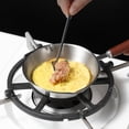 thumbnail image 1 of Mini Poêle à Frire en Acier Inoxydable pour Induction avec Poignée en Bois pour Cuisson Antiadhésive, 1 of 3