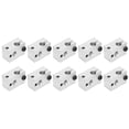 thumbnail image 2 of Heating Block, 10Pcs Aluminum Heater, Heater Nozzle Accessories School For 3D Printer PT100 Sensor Office, 2 of 8