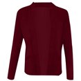 thumbnail image 5 of cfhntfmh Plus Size Cardigan for Women Fashion Open Front Long Sleeve Tunci Shirts Fall Formal Work Office Cardigans, 5 of 5